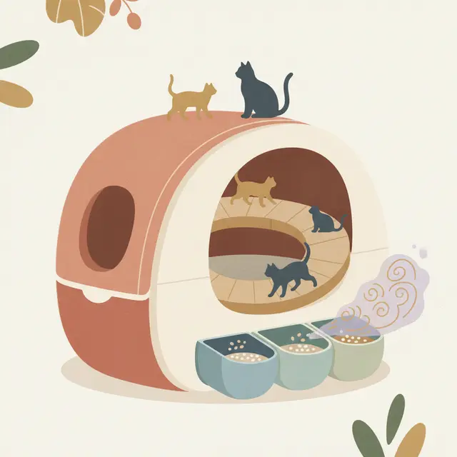 Best automatic litter box for multiple cats (2026)