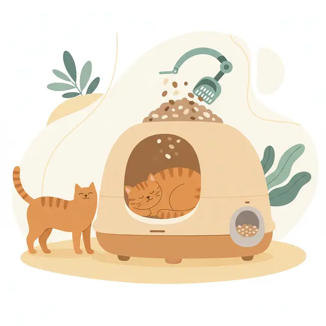 Best self-cleaning litter box for large cats (2026 guide)