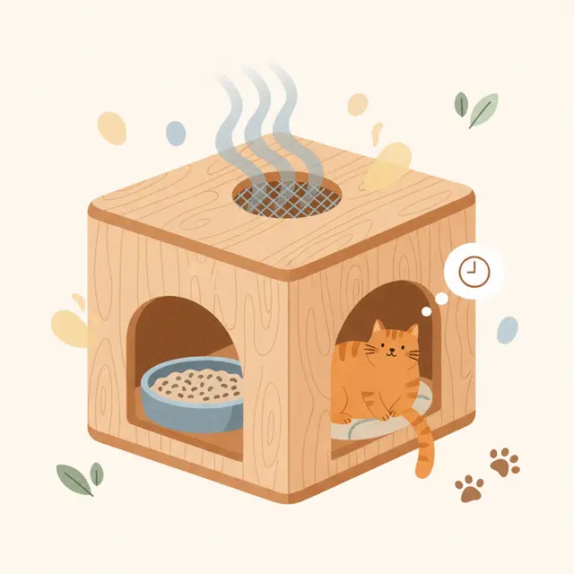 DIY litter box enclosure: how to build one without trapping ammonia or your cat's patience